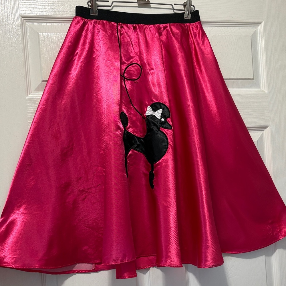 Pink Poodle Skirt